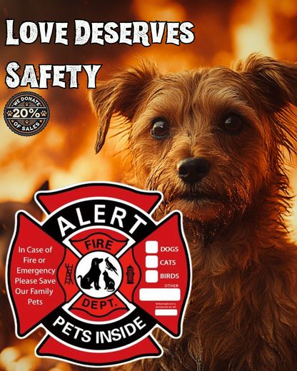 Pet Alert Stickers