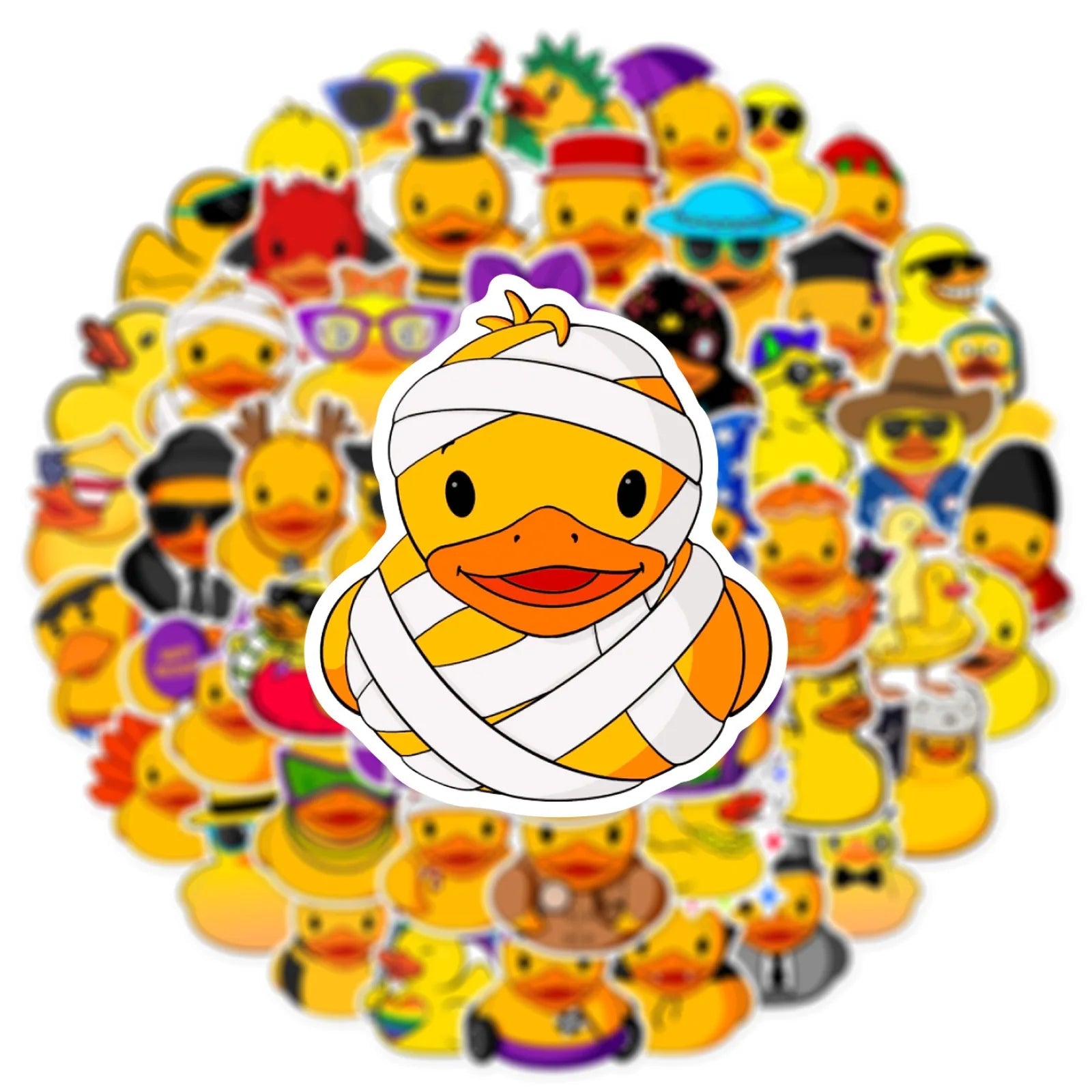 50 Duck Stickers - Klerive