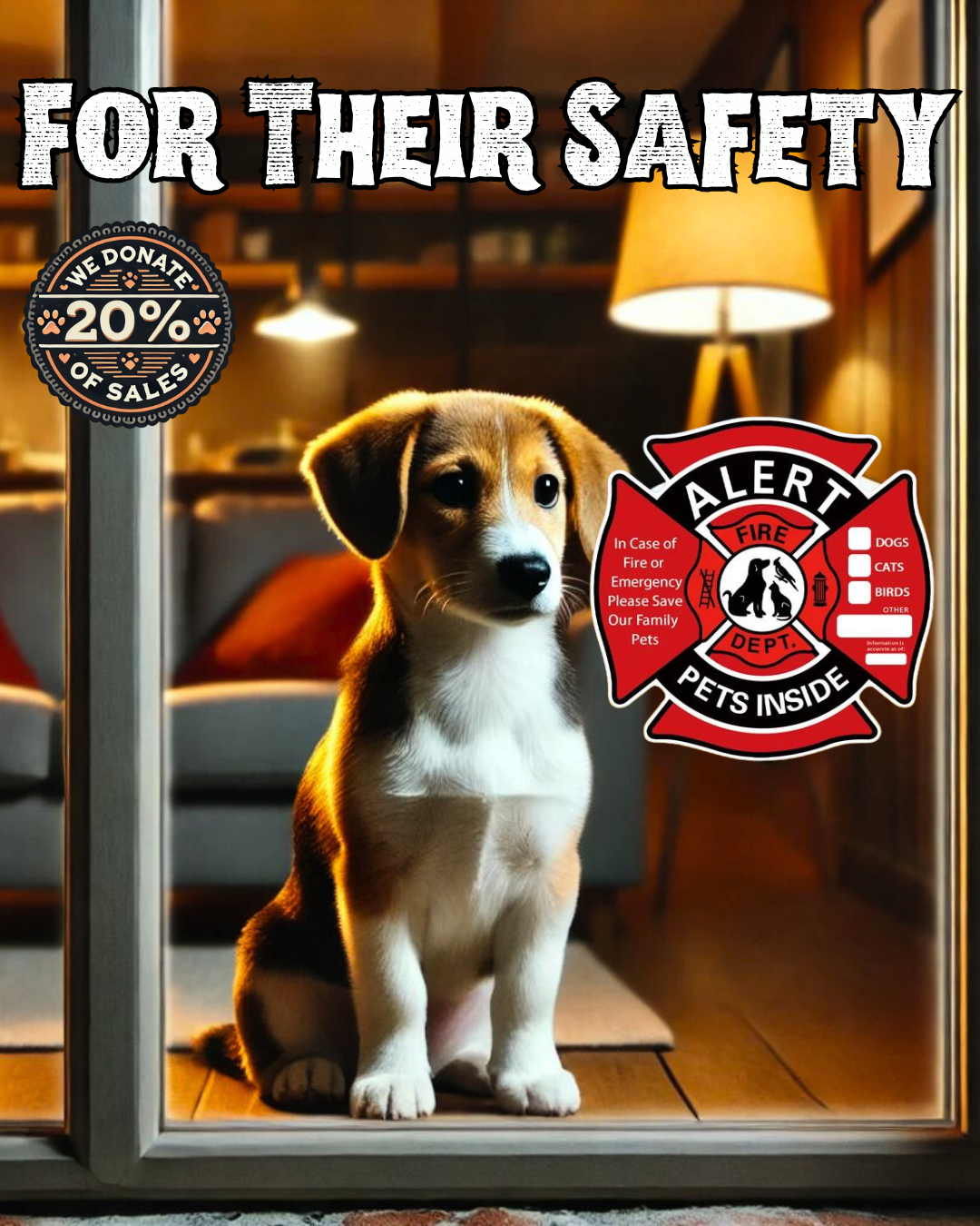 Pet Alert Stickers