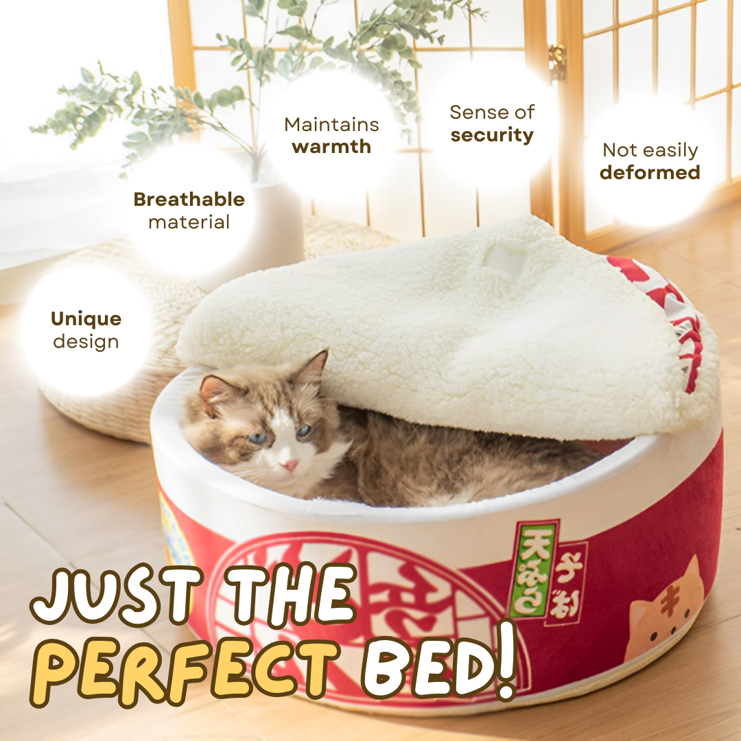 Ramen Retreat Bed