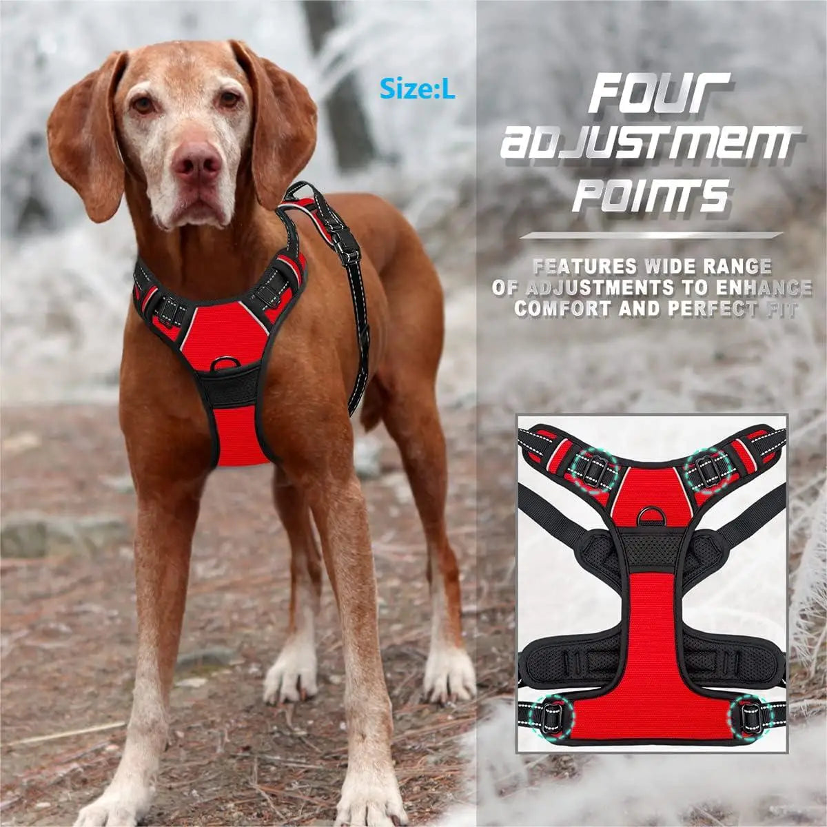 Reflective Dog Harness