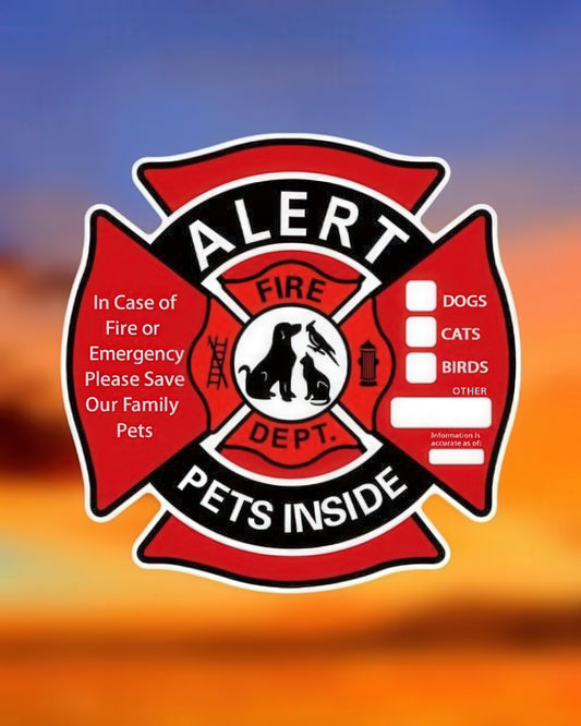 Pet Alert Stickers